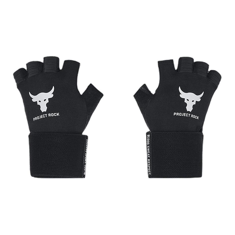 Under Armour  Logo Polyester Sports Gloves Black 1385378-001