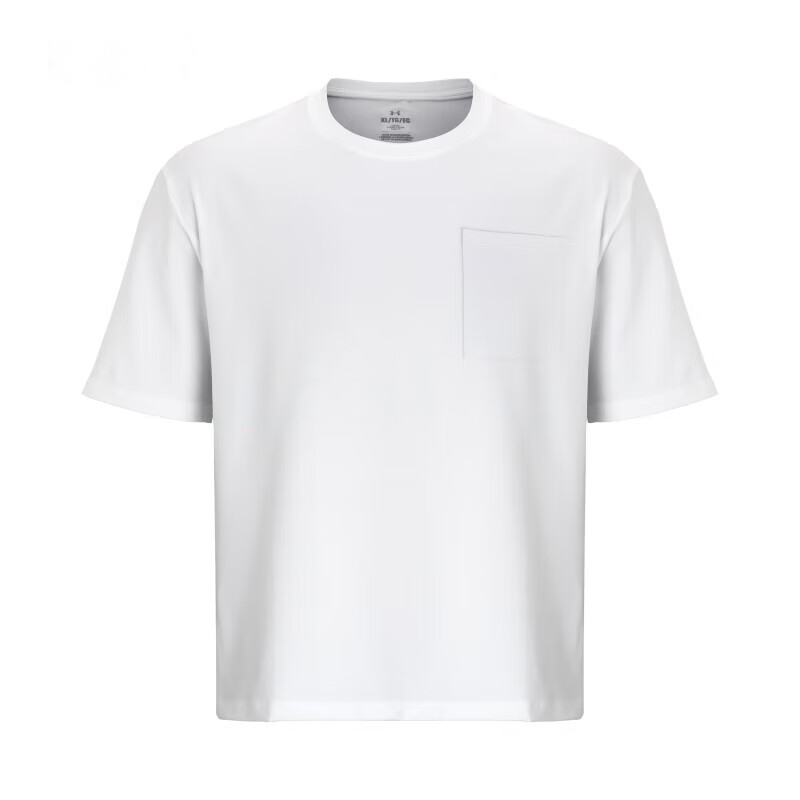 Under Armour  Loose-Fit Pocket Graphic T-Shirt White 100 1382805-100