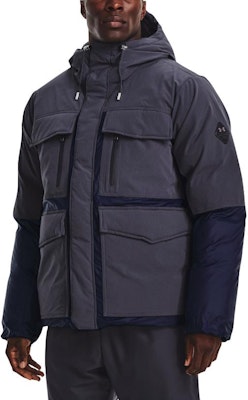Under Armour Jaket Outdoor Multi-Pocket Colorblock Ungu Utility 1372653-558 Details for Under Armour Jaket Outdoor Multi-Pocket Colorblock Ungu Utility 1372653-558