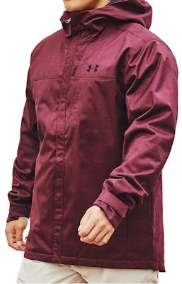 Under Armour Jaket Hiking Merah Berhoodie Polyester Zip-Up 1300663-601 Order Under Armour Jaket Hiking Merah Berhoodie Polyester Zip-Up 1300663-601