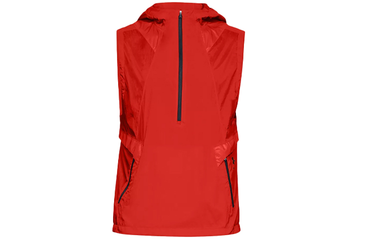 Under Armour  Red Sleeveless Training Hoodie Vest 1320977-890