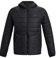 Under Armour Solid Color Thick Zip-Up Jacket Black 1378494-001 Under Armour Solid Color Thick Zip-Up Jacket Black 1378494-001