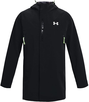 安德玛 Storm Solid 三层连帽夹克 黑色 1375446-001 Order 安德玛 Storm Solid 三层连帽夹克 黑色 1375446-001