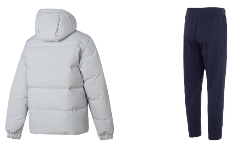 Lookbook Under Armour 連帽外套與純色運動長褲套裝 休閒穿搭組合. 23600801-009+23600703-409