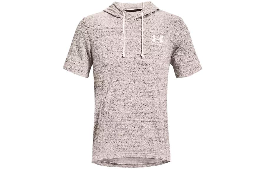 Under Armour All-Over Print Hoodie T-Shirt Gray 1370396-112
