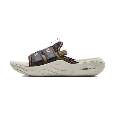 UA Alpha Slides 'Khaki'