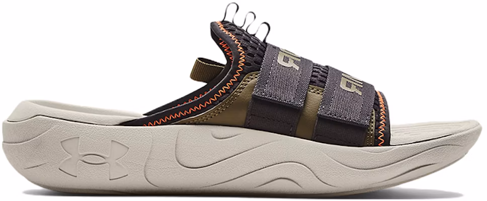 安德玛 Alpha 拖鞋 '卡其色' 3025051-100 Order 安德玛 Alpha 拖鞋 '卡其色' 3025051-100