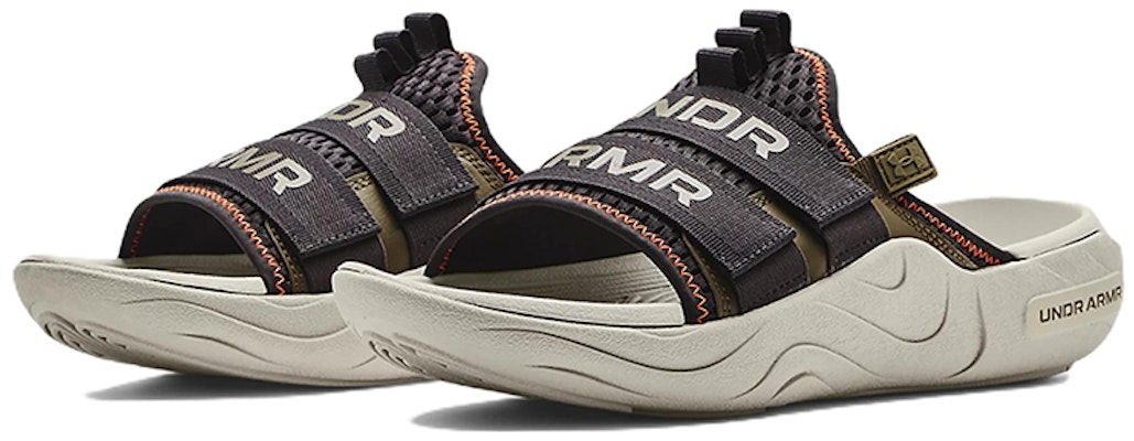 安德玛 Alpha 拖鞋 '卡其色' 3025051-100 Lookbook 安德玛 Alpha 拖鞋 '卡其色' 3025051-100