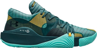 Under Armour Anatomix Spawn Low 'Aqua Yellow' 3021263-300 Under Armour Anatomix Spawn Low 'Aqua Yellow' 3021263-300