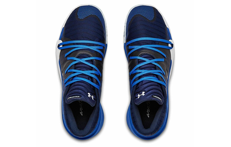 Shop Under Armour Anatomix Spawn Low ''Navy Royal'' Herren Basketballschuhe 3021263-400