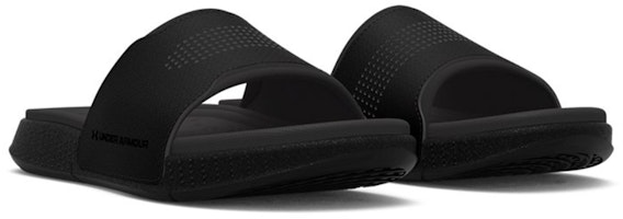 언더아머 안사 엘리베이트 슬라이드 '블랙 젯 그레이' 3025044-001 Lookbook 언더아머 안사 엘리베이트 슬라이드 '블랙 젯 그레이' 3025044-001