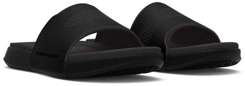 UAアンサ エレベート スライド (黒/グレー) 3025044-001 Lookbook UAアンサ エレベート スライド (黒/グレー) 3025044-001