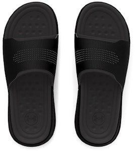 UAアンサ エレベート スライド (黒/グレー) 3025044-001 Shop UAアンサ エレベート スライド (黒/グレー) 3025044-001