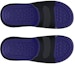 Shop Under Armour Ansa Elevate Slide 'Black Sonar Blue' 3025044-002
