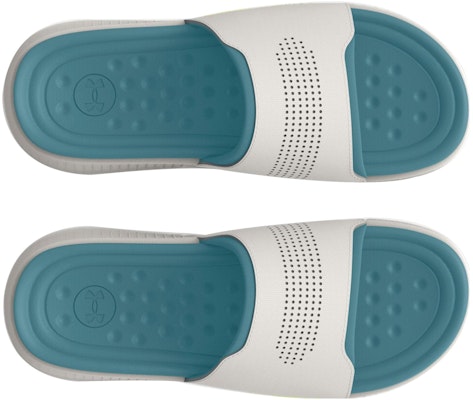 Under Armour Ansa Elevate Slide 'Gris Mist Agua Tranquila' 3025044-102 Shop Under Armour Ansa Elevate Slide 'Gris Mist Agua Tranquila' 3025044-102