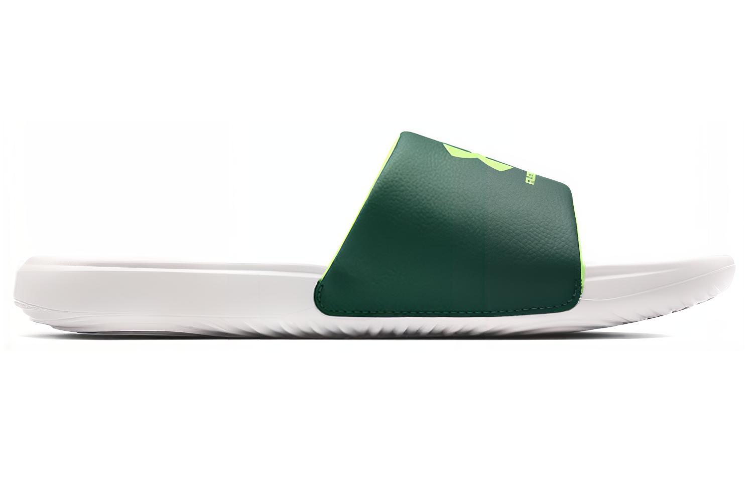 Order Under Armour Ansa Tetap 'Sandal Hijau Ringkas' 3023761-107