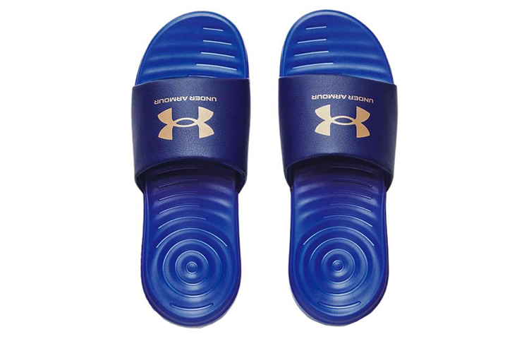 Shop Under Armour Ansa 定制拖鞋 '包浩斯藍' 3023761-403