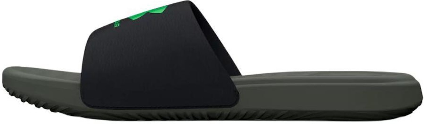 Under Armour Ansa Fixed Slide 'Black Colorado Sage' 3023761-008 Buy Under Armour Ansa Fixed Slide 'Black Colorado Sage' 3023761-008