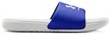 Under Armour Ansa Fixed Slide 'Kelabu Halo Biru' 3023761-105