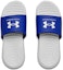 Shop Under Armour Ansa Fixed Slide 'Kelabu Halo Biru' 3023761-105
