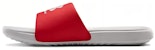 Under Armour Ansa Fixed Slide 'Kelabu Halo Merah' 3023761-104