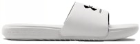 Order Under Armour Ansa Fixed Slide 'Putih Hitam' 3023761-103