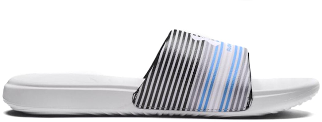 安德玛 Ansa Graphic 黑白蓝配色 运动拖鞋 3024434-101 Order 安德玛 Ansa Graphic 黑白蓝配色 运动拖鞋 3024434-101