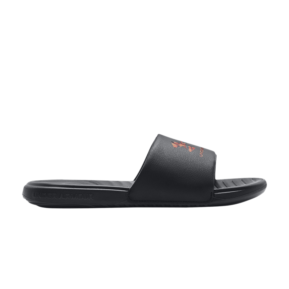 Under Armour Ansa Graphic Logo Slide 'Black Deep Sea' 3024435-004
