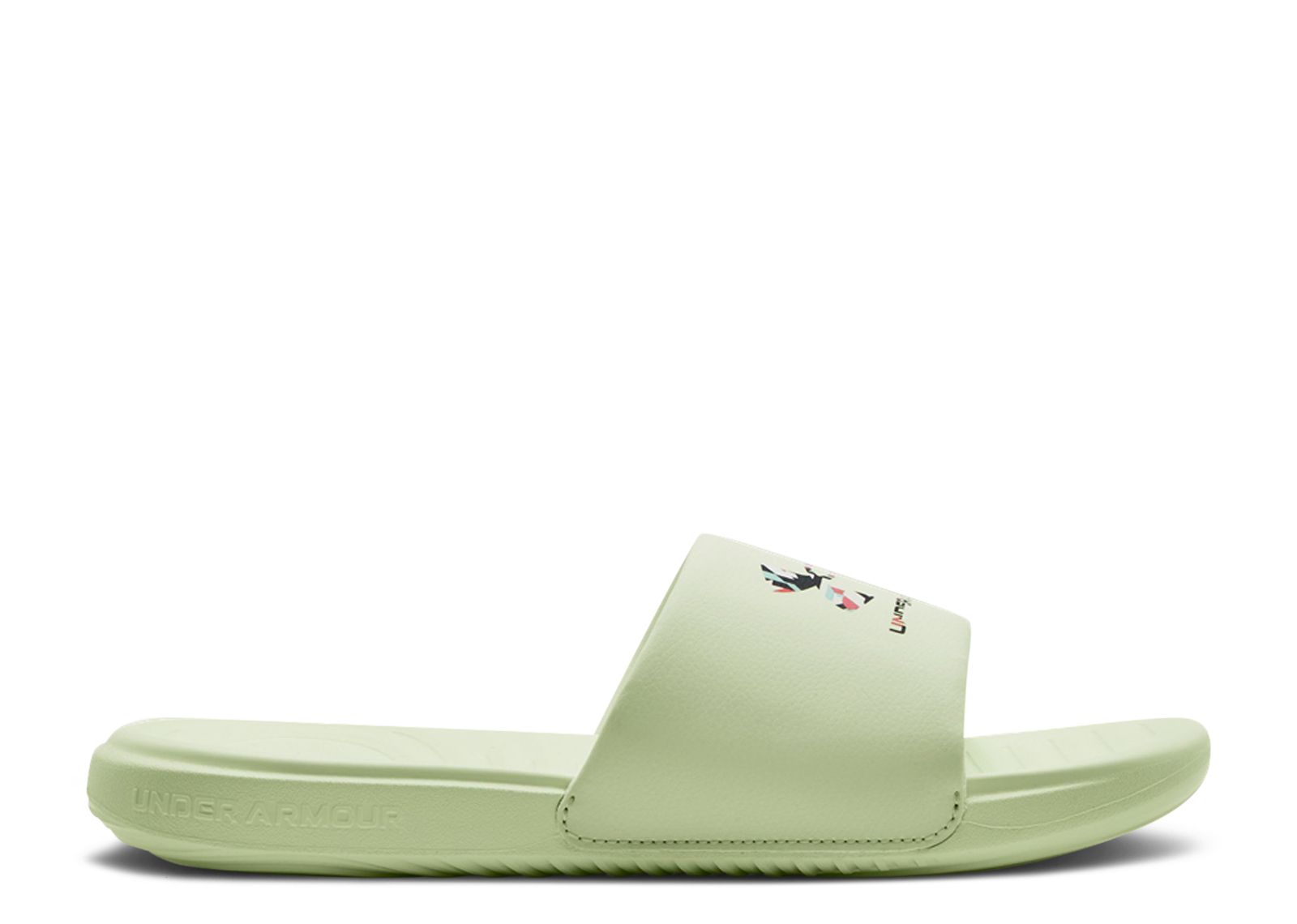 Under Armour Ansa Graphic Logo Slide 'Phosphor Green' 3024435-301