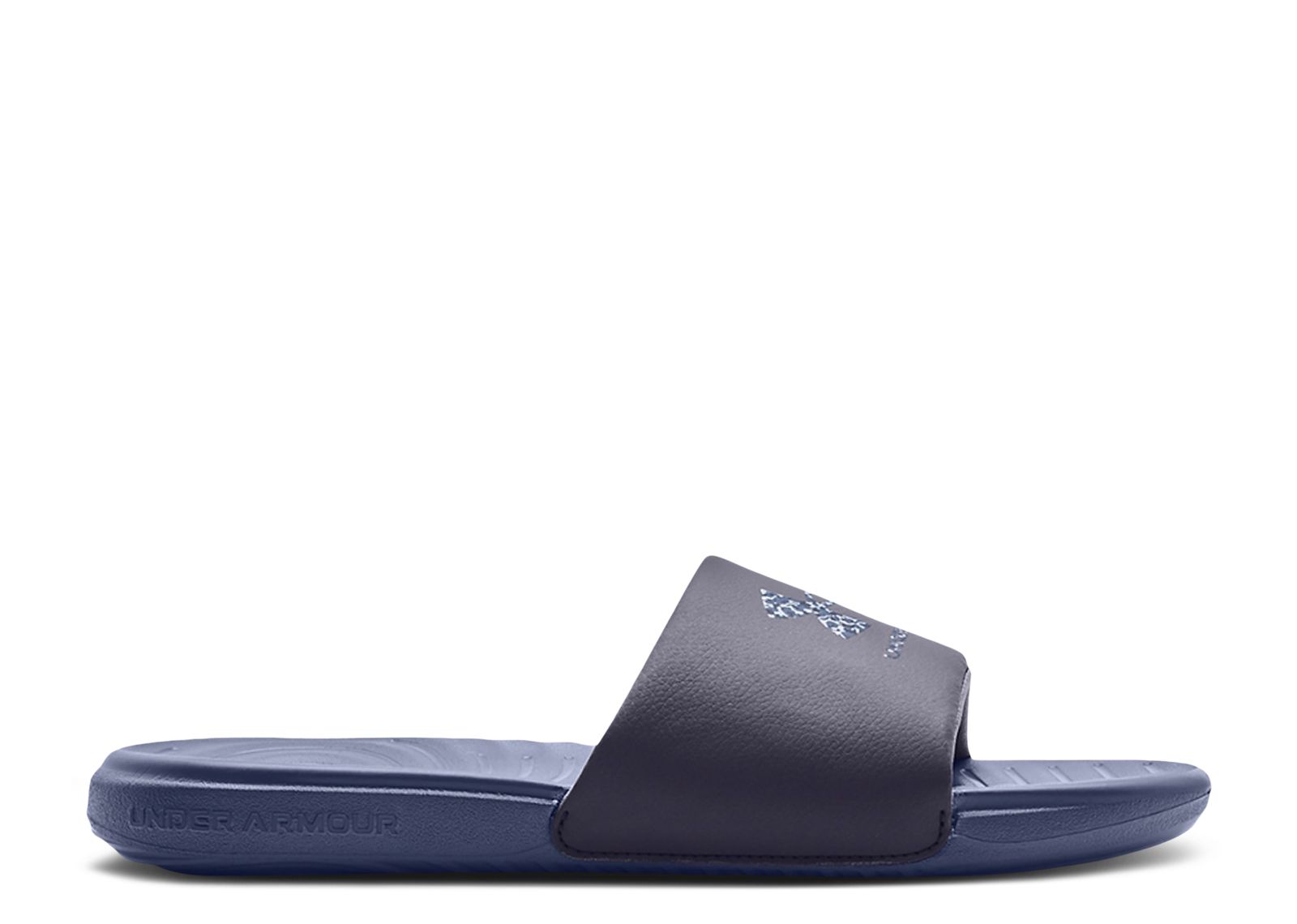 Under Armour Ansa Graphic Logo Slide 'Tempered Steel Aurora Purple' 3024435-500