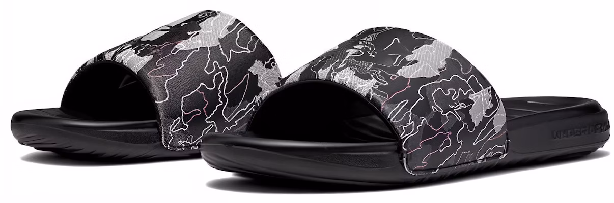 Under Armour Ansa Graphic Slide 'Black Metallic Ore' 3024434-010 Lookbook Under Armour Ansa Graphic Slide 'Black Metallic Ore' 3024434-010