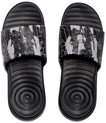 Under Armour Ansa Graphic Slide 'Black Metallic Ore' 3024434-010 Shop Under Armour Ansa Graphic Slide 'Black Metallic Ore' 3024434-010
