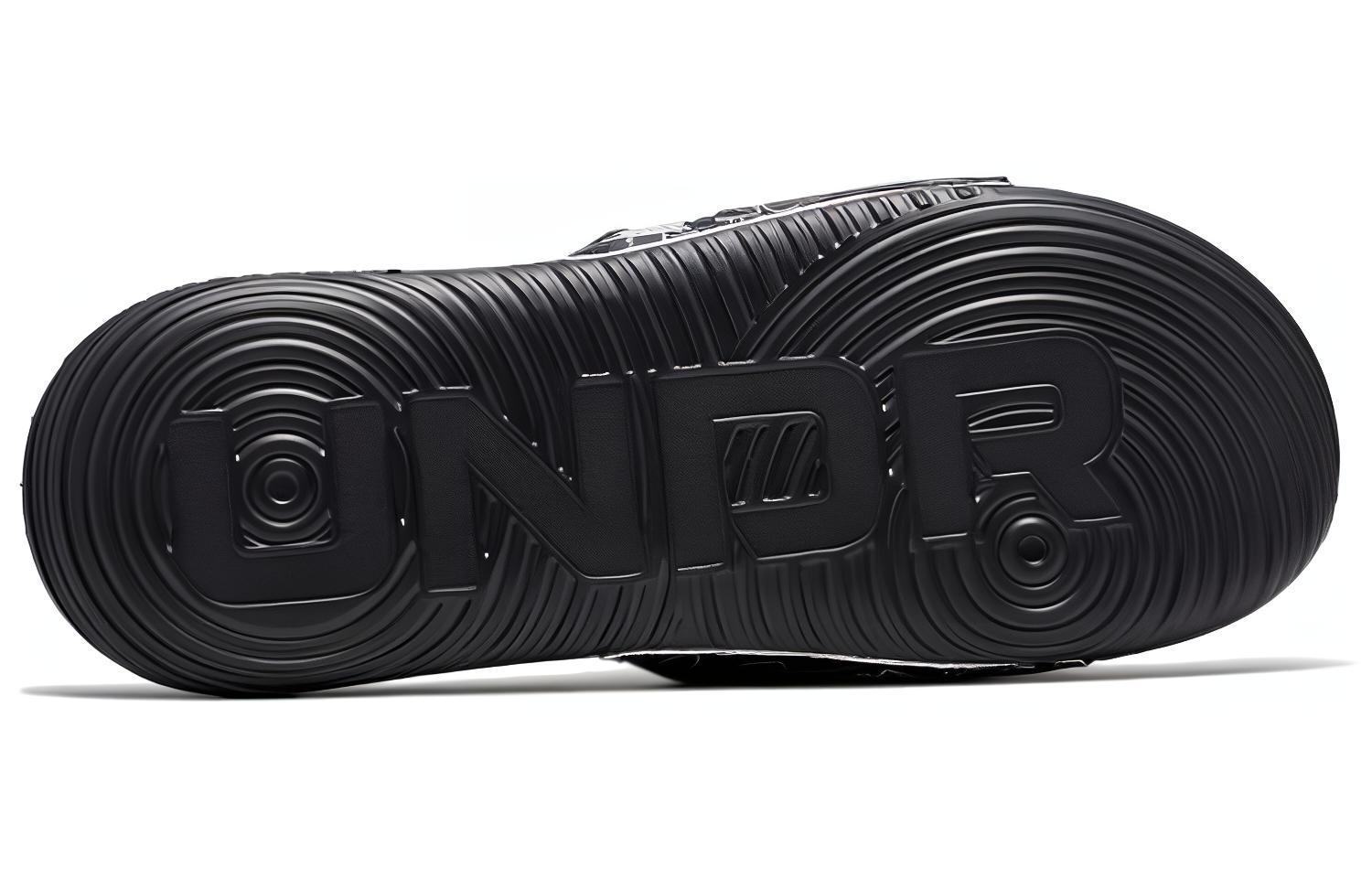 Purchase 安德瑪 Ansa 圖案拖鞋「黑色金屬礦石」款 3024434-010