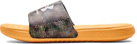 Buy Under Armour Ansa Graphic Slide ''Zwart Oranje Ice'' 3024434-015