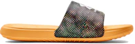 Order Under Armour Ansa Graphic Slide ''Zwart Oranje Ice'' 3024434-015