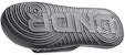 Under Armour Ansa Graphic Slide 'Hitam Kelabu Pitch' 3024434-018