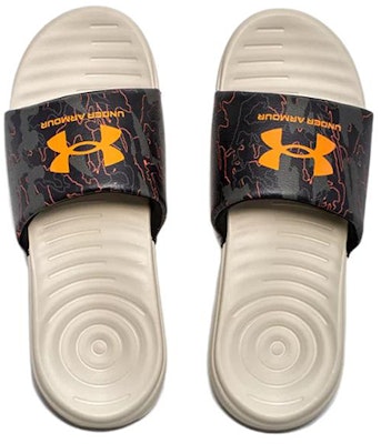 Under Armour Ansa Graphic Slide 'Black Stone' 3024434-012 Shop Under Armour Ansa Graphic Slide 'Black Stone' 3024434-012