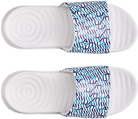 UAアンサ グラフィックスライド (ブルーミラージュ) 3024434-114 Shop UAアンサ グラフィックスライド (ブルーミラージュ) 3024434-114