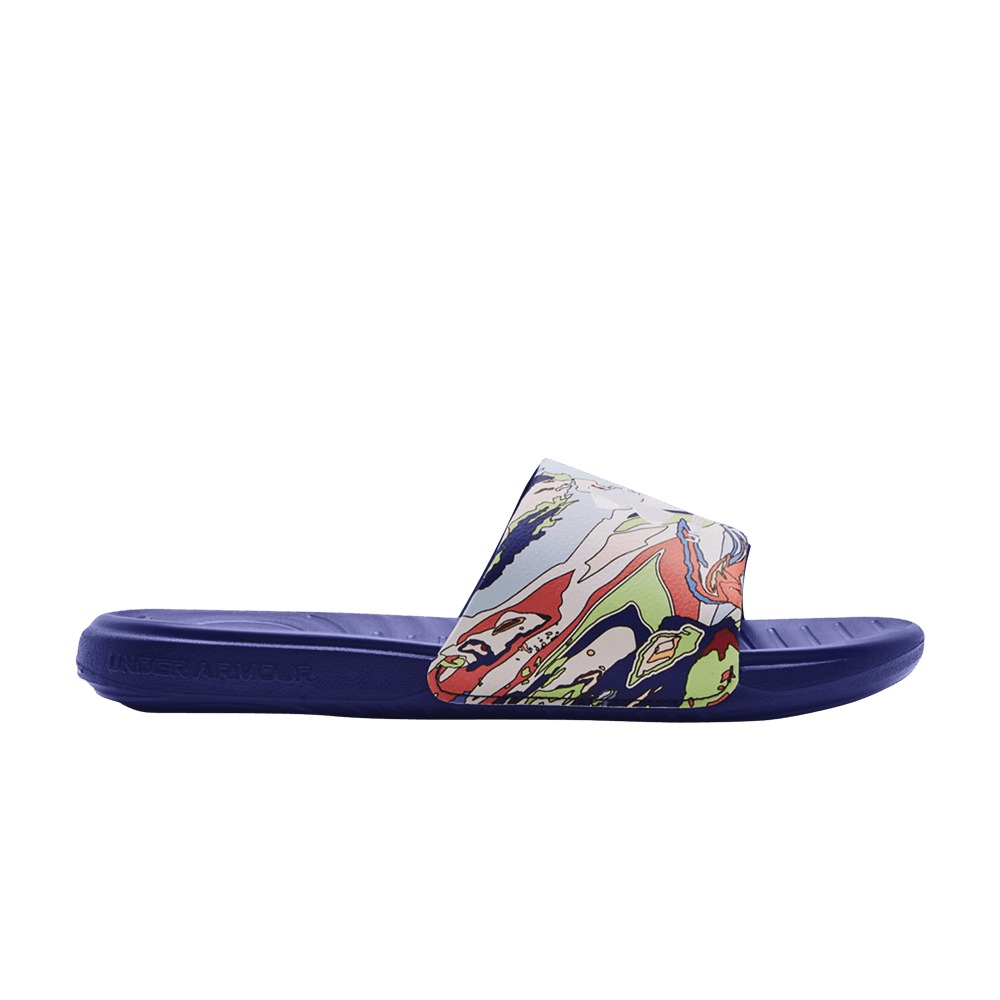 Buy Under Armour Ansa Graphic Slide 'Corak Abstrak Berwarna-warni' 3024434-405