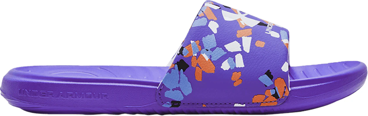 Grade School Under Armour Ansa Graphic Slide Confetti Brush