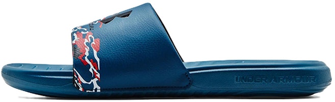 Under Armour Ansa Graphic Slide 'Deep Sea' 3024434-402 Under Armour Ansa Graphic Slide 'Deep Sea' 3024434-402
