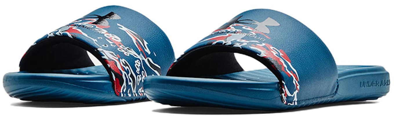 Under Armour Ansa Graphic Slide 'Deep Sea' 3024434-402 Lookbook Under Armour Ansa Graphic Slide 'Deep Sea' 3024434-402