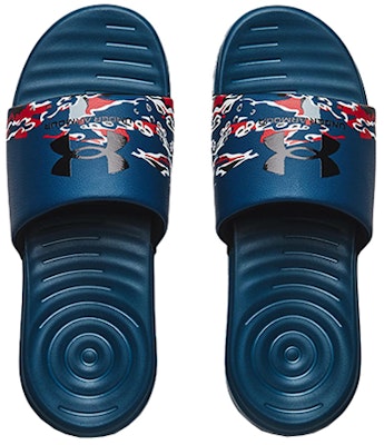 Under Armour Ansa Graphic Slide 'Deep Sea' 3024434-402 Shop Under Armour Ansa Graphic Slide 'Deep Sea' 3024434-402