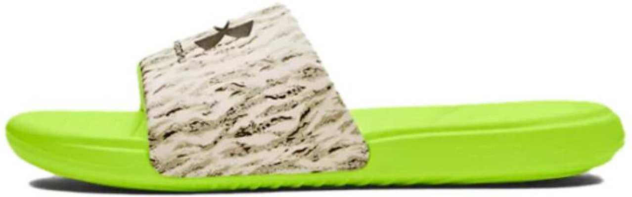 Under Armour Ansa Graphic Slide 'Lime Surge Tiger Camo' 3024434-111 Buy Under Armour Ansa Graphic Slide 'Lime Surge Tiger Camo' 3024434-111