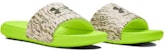 Under Armour Ansa Graphic Slide 'Lime Surge Tiger Camo' Lelaki Wanita 3024434-111