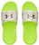 Under Armour Ansa Graphic Slide 'Lime Surge Tiger Camo' Lelaki Wanita 3024434-111