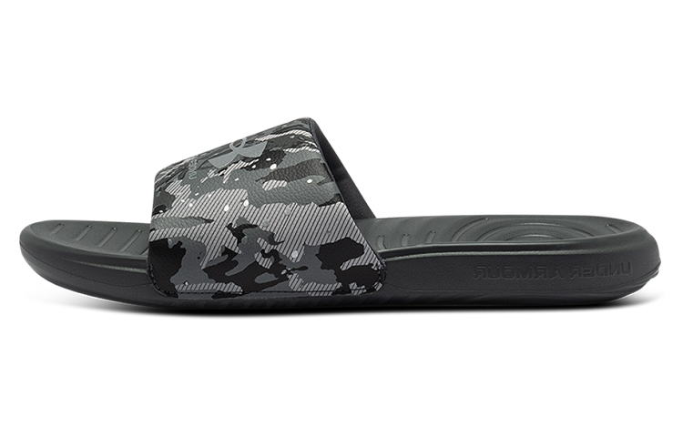 Buy 安德瑪 Ansa 圖案拖鞋 '灰色迷彩' 3024434-104