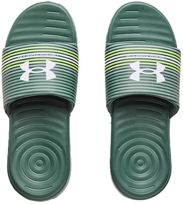 UAアンサ グラフィック スライド (シンプルグリーン) 3024434-300 Shop UAアンサ グラフィック スライド (シンプルグリーン) 3024434-300