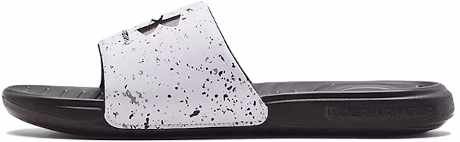 Under Armour Ansa Graphic Slide 'White Jet Grey Speckled' 3024434-106 Under Armour Ansa Graphic Slide 'White Jet Grey Speckled' 3024434-106