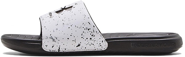 Under Armour Ansa Graphic Slide 'White Jet Grey Speckled' 3024434-106 Under Armour Ansa Graphic Slide 'White Jet Grey Speckled' 3024434-106